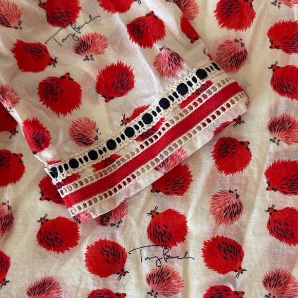 Tory Burch Red and White Tunic - Picture 4 of 6